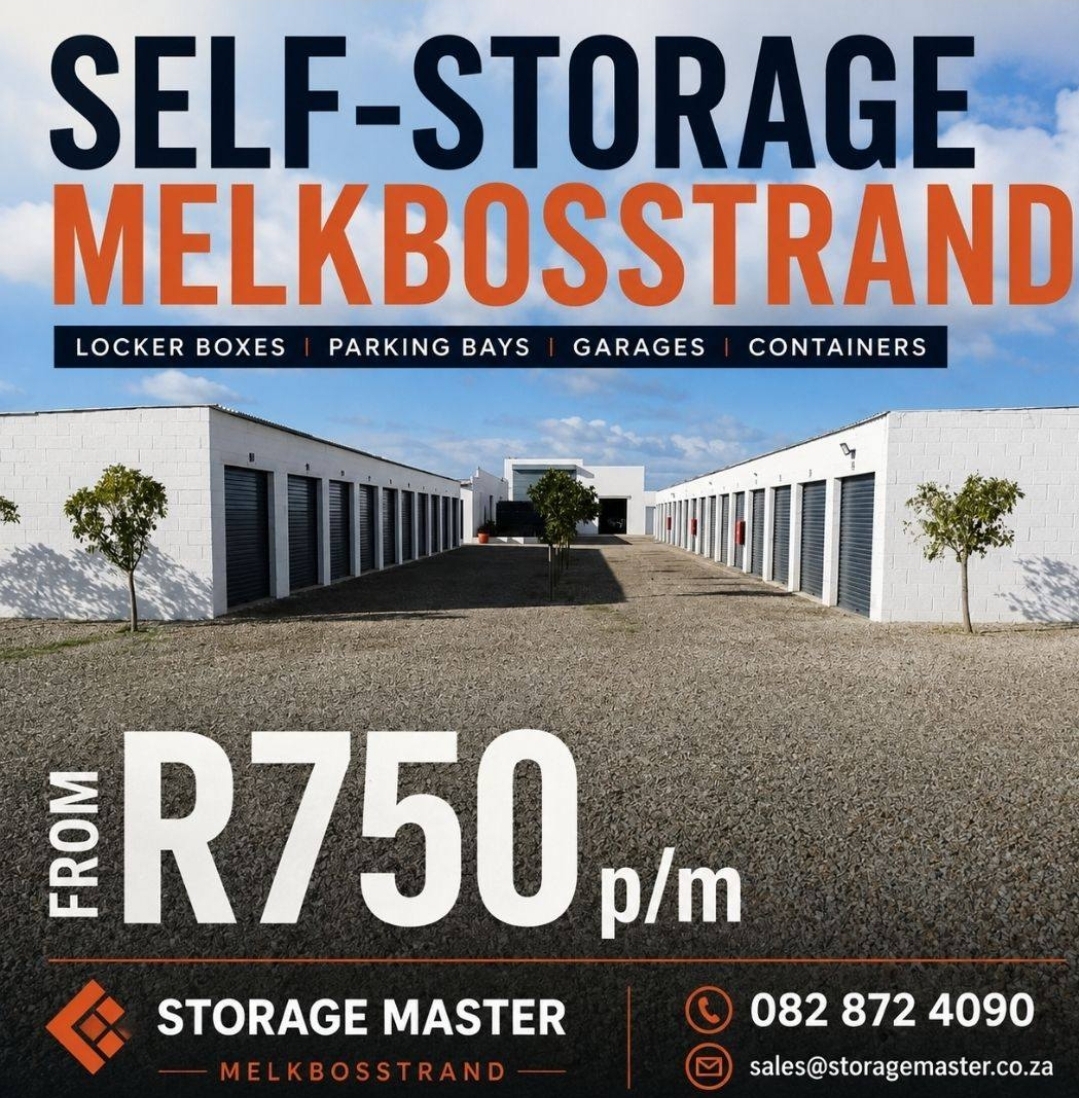 Storage Master Melkbosstrand supplied business artwork